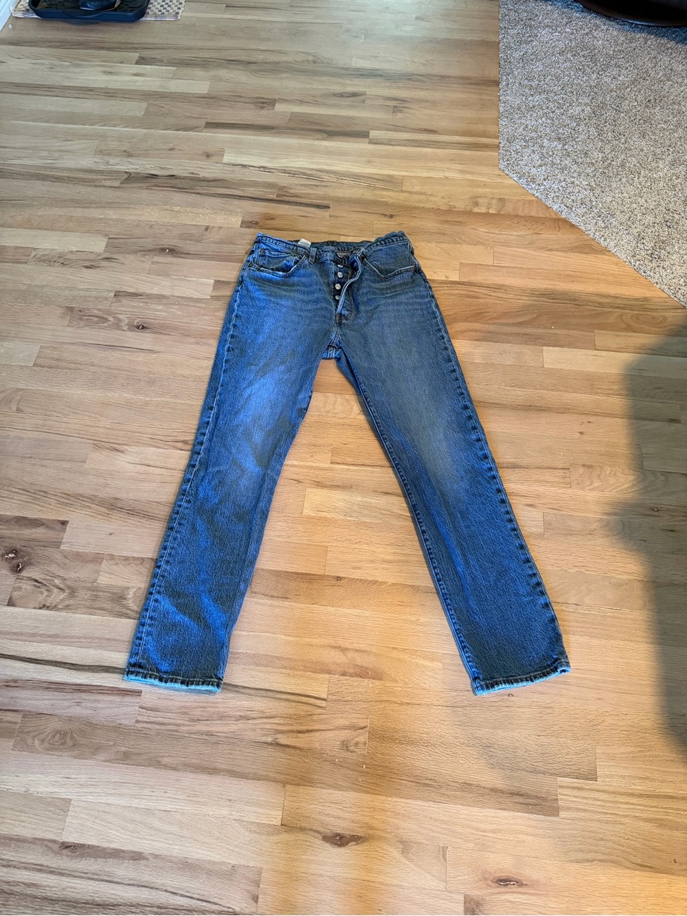 Classic 31x32 Women's Levi’s 501 Button-fly Straight-Leg Jeans